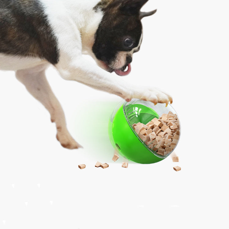 Dog puzzle treat ball