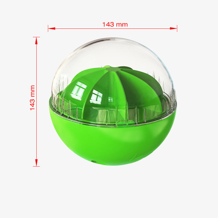 Dog puzzle treat ball