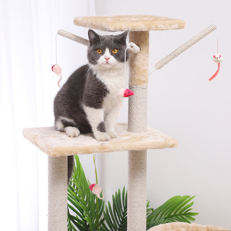 Cat Indoor engaging jungle gym