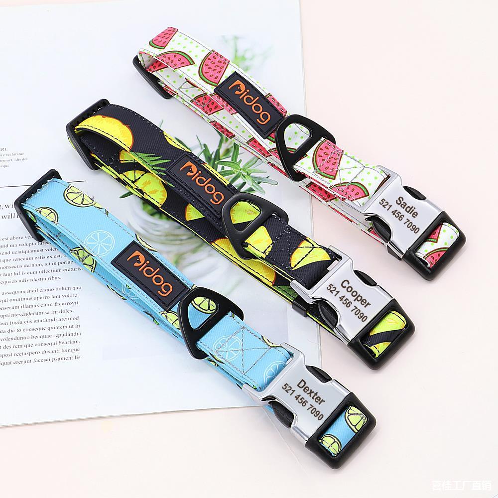 Personalised dog collar