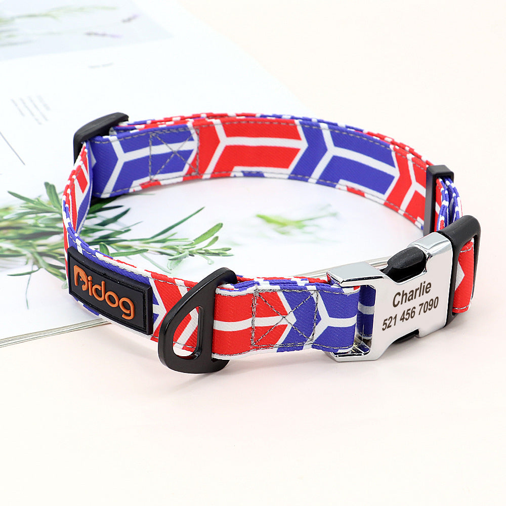 Personalised dog collar