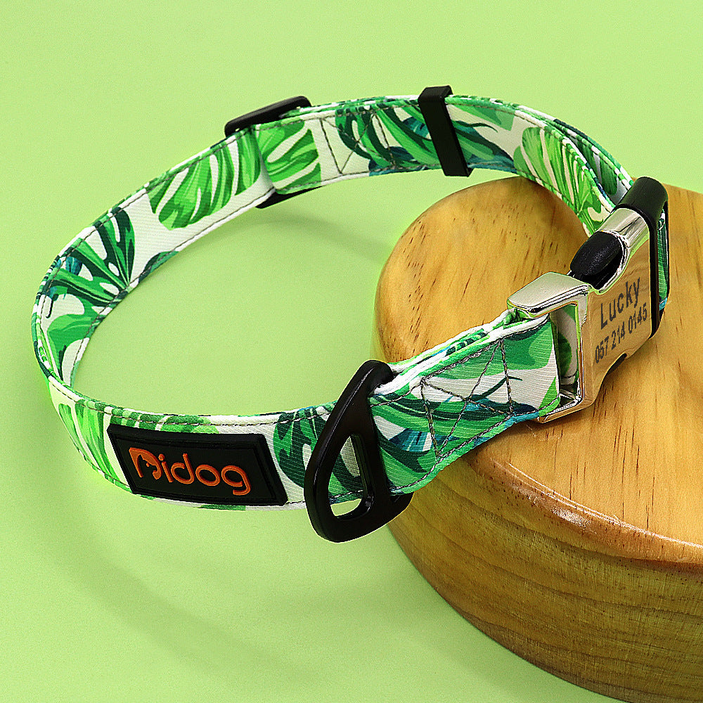 Personalised dog collar