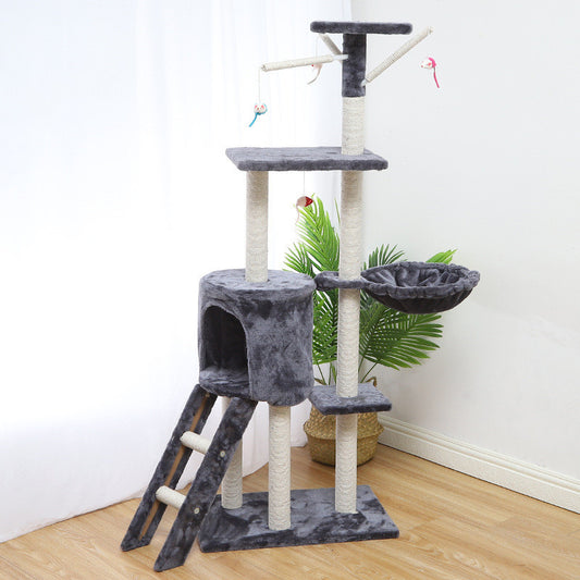 Cat Indoor engaging jungle gym